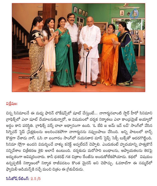 greekuveerudu review,nagarjuna,nayanatara,meera chopra in greekuveerudu. k dhasarth,king nagarjuna,cinejosh review greeku veerudu,greeku veerudu telugu review,review greeku veerudu,cinejosh rating to greeku veerudu movie,king nag movie